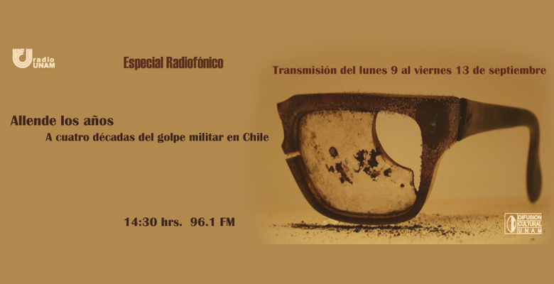 (SdL) edición especial de Letras chilenas @RadioUNAM #Chile40años